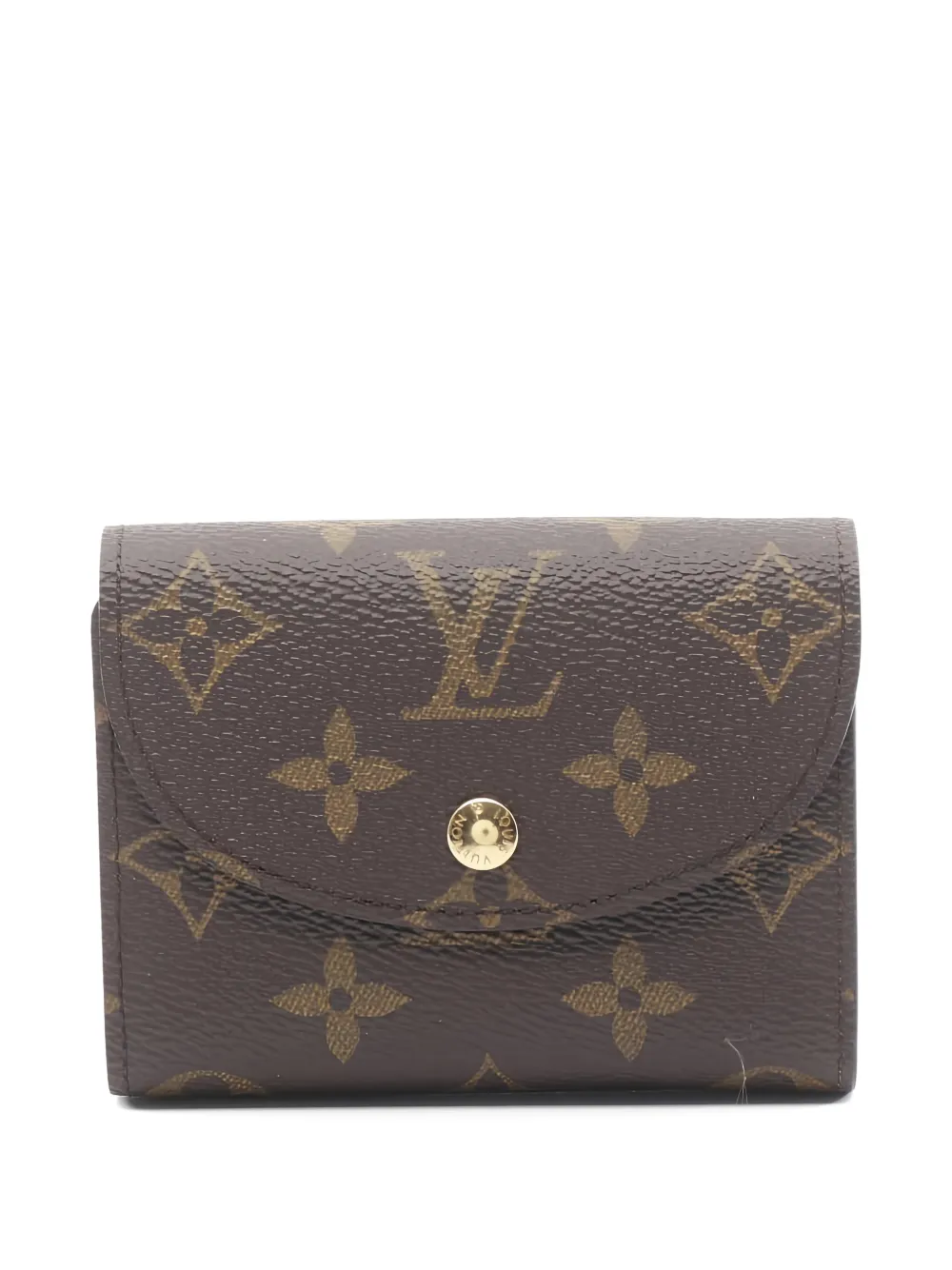 Pre-owned Louis Vuitton 2016 Helene Wallet In Brown