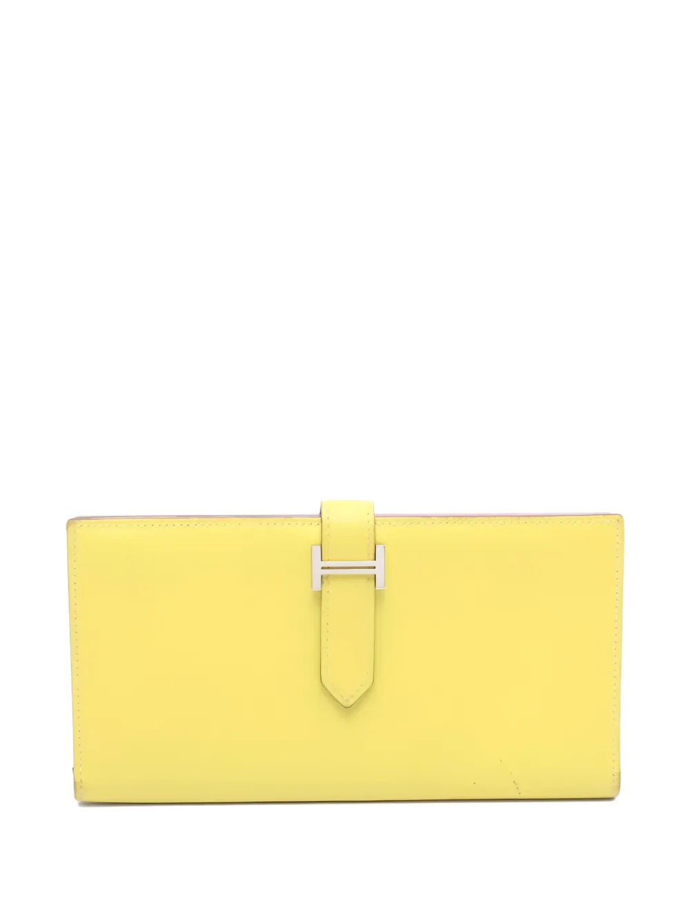Hermès Pre-Owned 2019 Béarn wallet | Yellow | Image 1