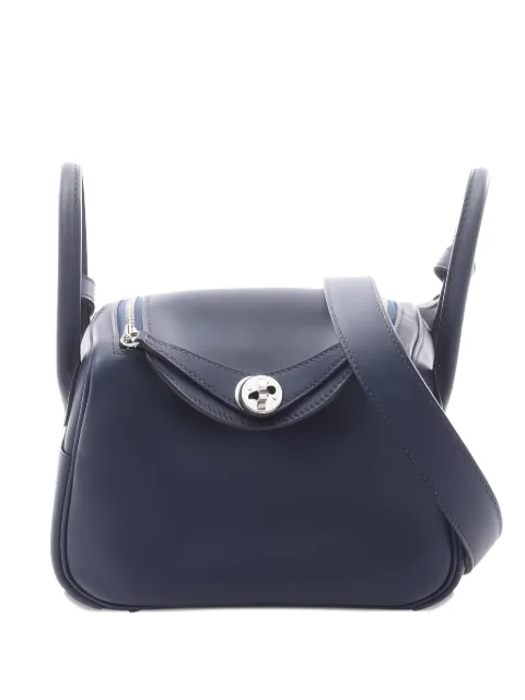 Hermès Pre-Owned 2024 린디 미니 탑 핸들 토트 백