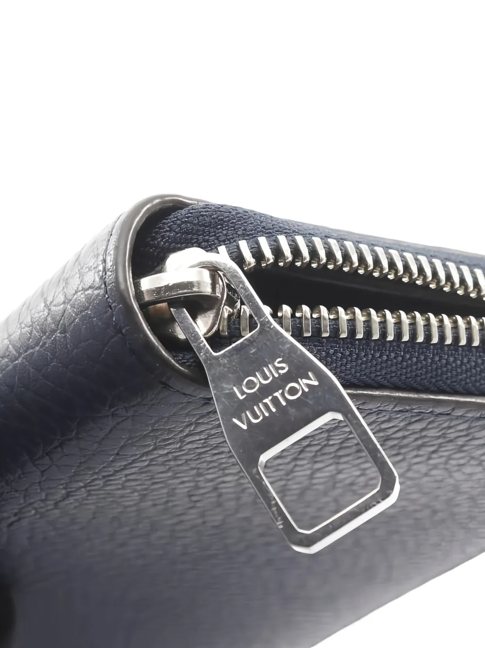 Pre-owned Louis Vuitton 2017 Zip Wallet In Blue