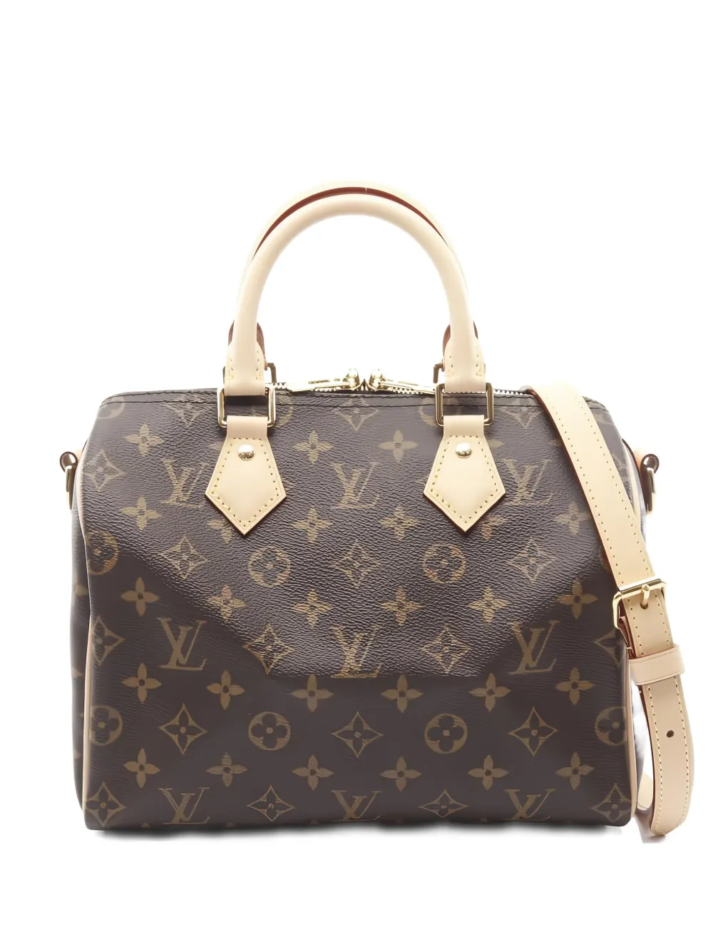 Louis Vuitton Pre-Owned 2010s 25 Speedy Bandoulière Monogram canvas tote bag - Marrone