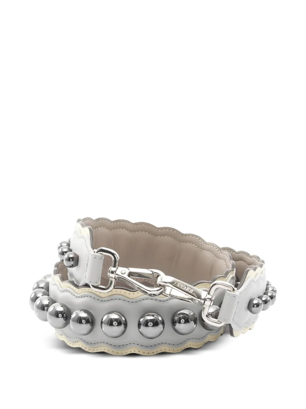 Fendi Pre-Owned 2010s Strap You studded bag strap - Blu