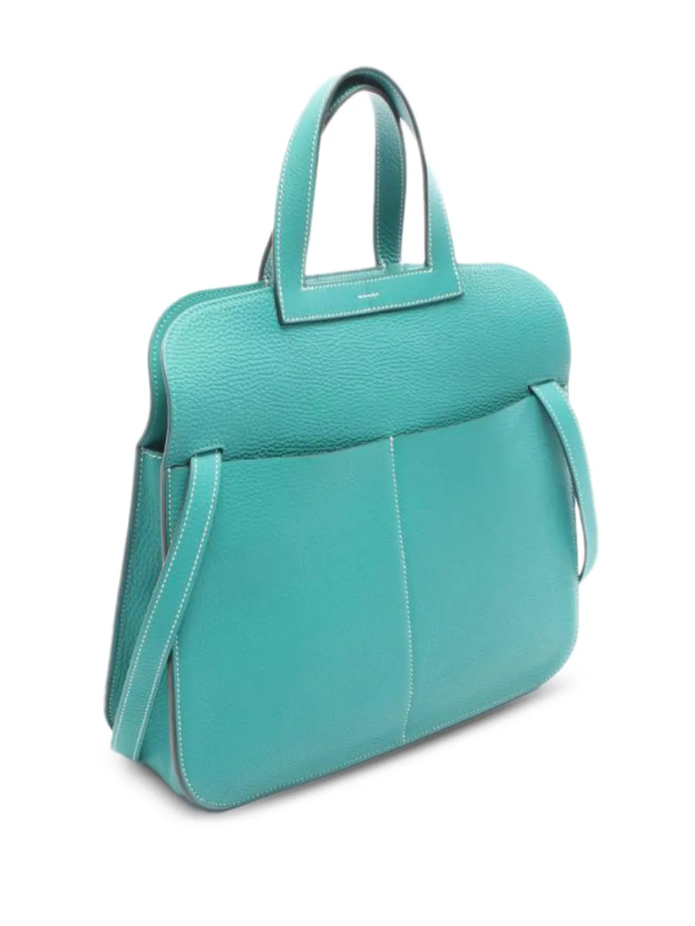 2019 31 Arzan Vert Verone Leather Tote Bag
