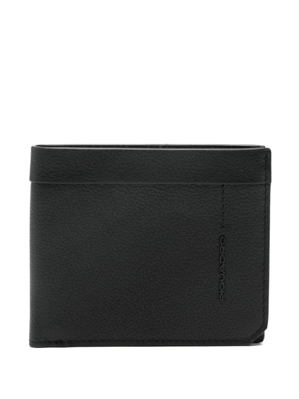 PIQUADRO grained wallet - Nero