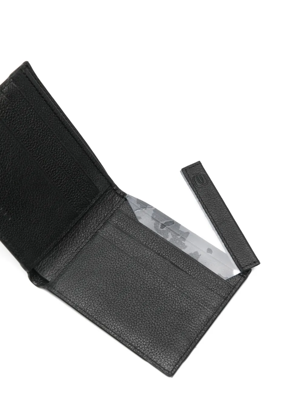  Piquadro Grained Wallet - Black 