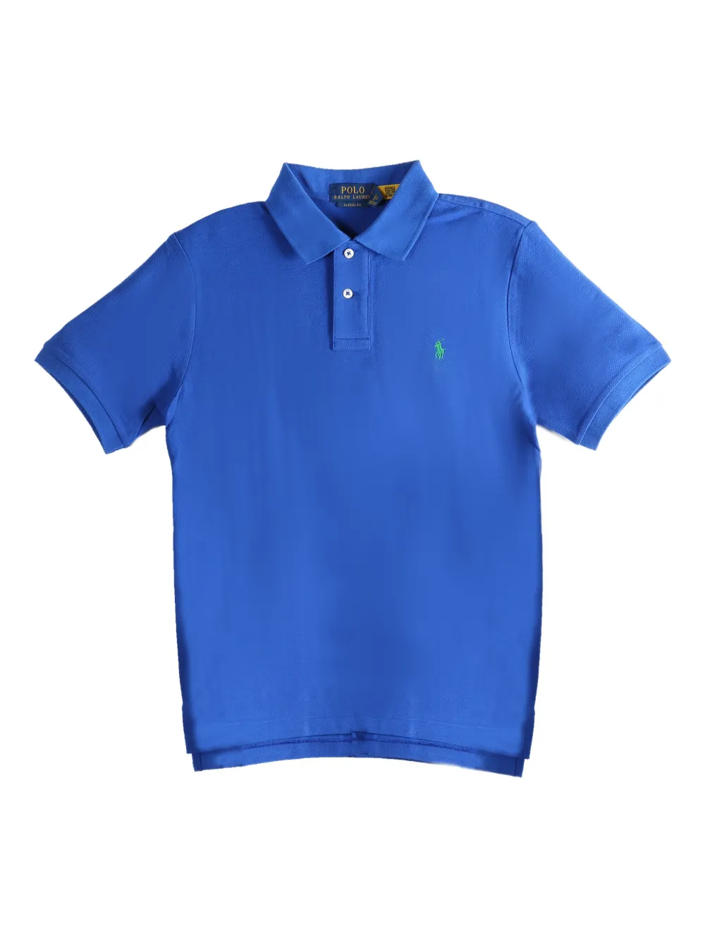 POLO RALPH LAUREN KIDS logo-embroidered polo shirt - Blu
