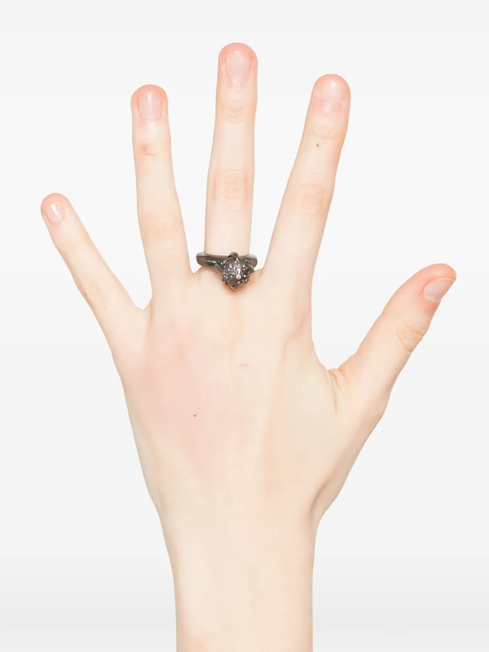  Kundo Bague à Ornements - Noir 