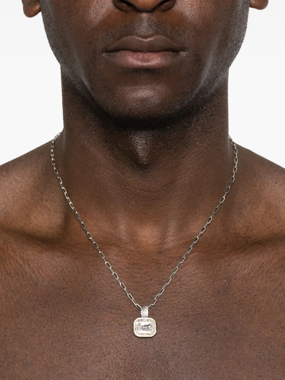 KUNDO K- 121 Glint halskæde med diamantvedhæng | Mænd | Image 2