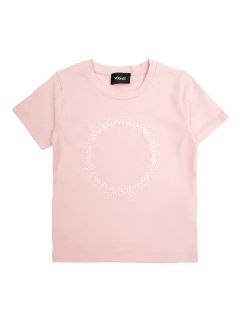 Versace Kids embellished T-shirt