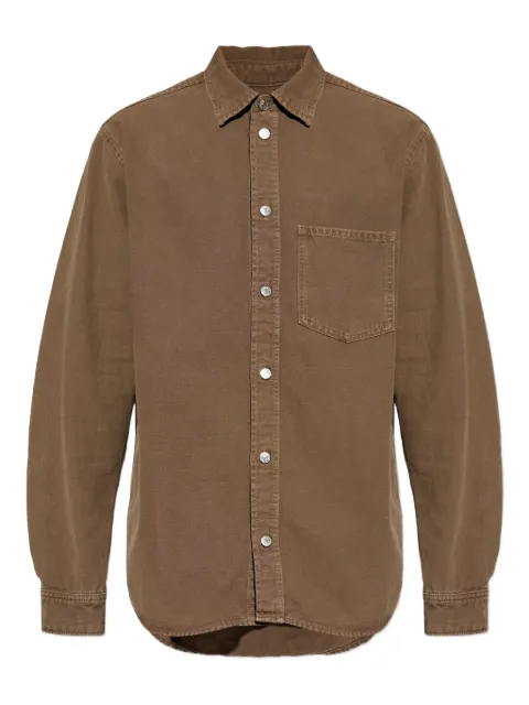 SAMSOE SAMSOE patch-pocket shirt