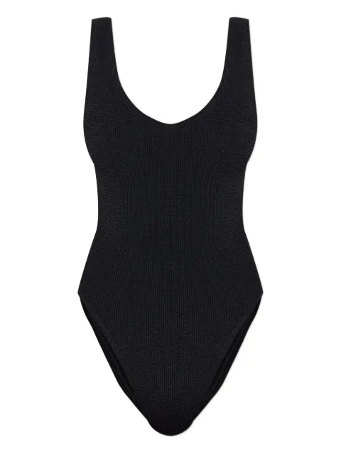 Bond-eye V-neck swimsuit