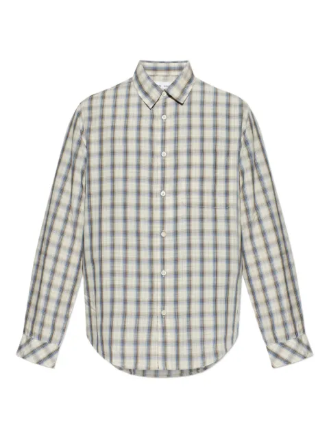 SAMSOE SAMSOE checked-pattern shirt