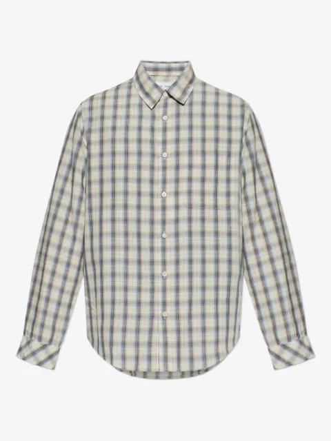 SAMSOE SAMSOE checked-pattern shirt