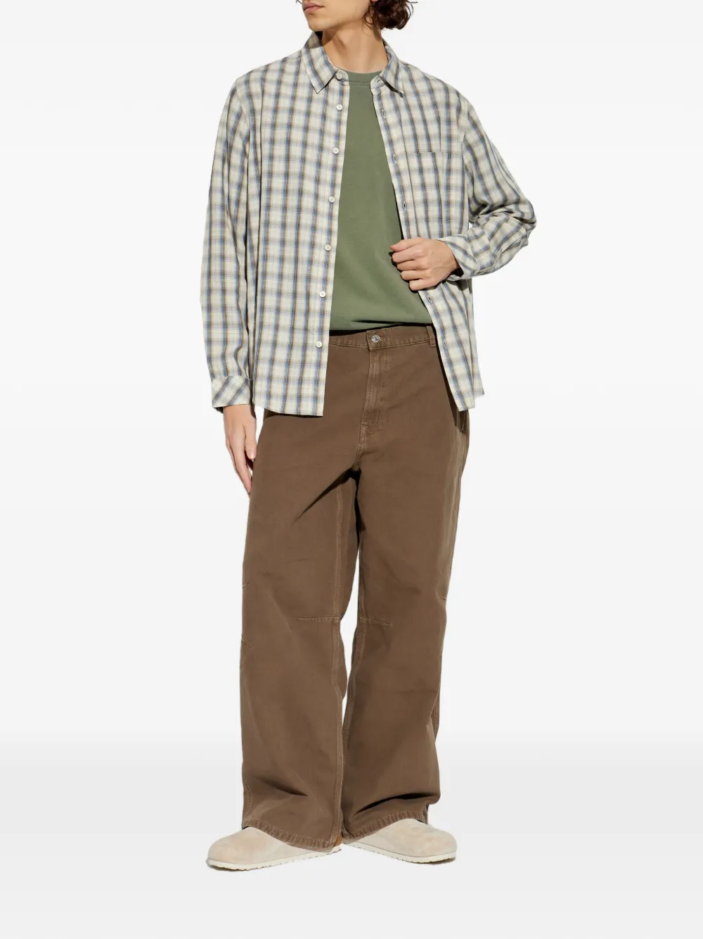 SAMSOE SAMSOE checked-pattern shirt | Image 2