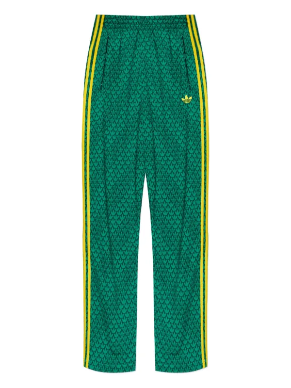 90s  トラックパンツ グリーン イエロー Adidas トラックパンツ | グリーン | FARFETCH JP