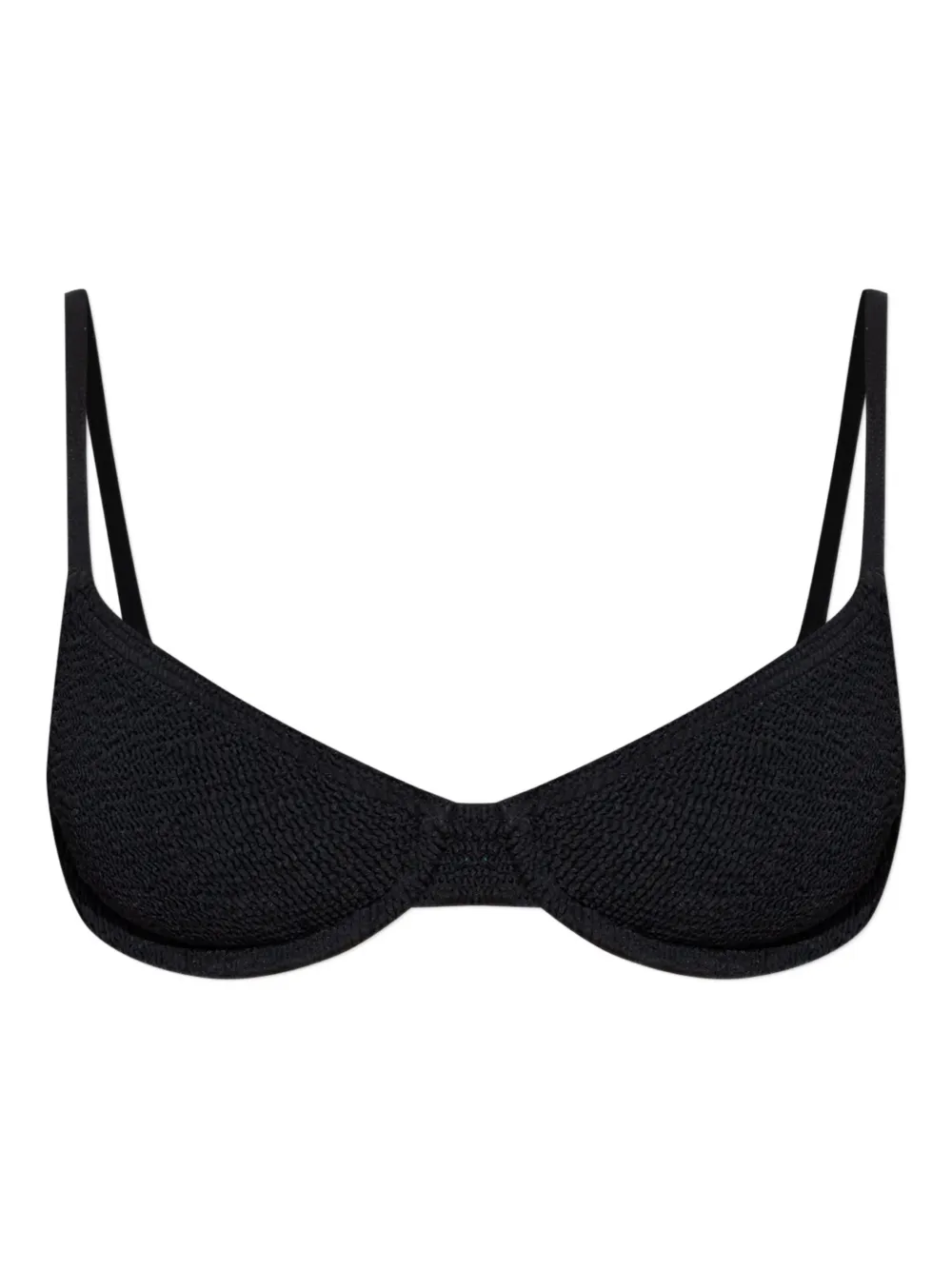 Bond-eye Gracie bikini top - Schwarz
