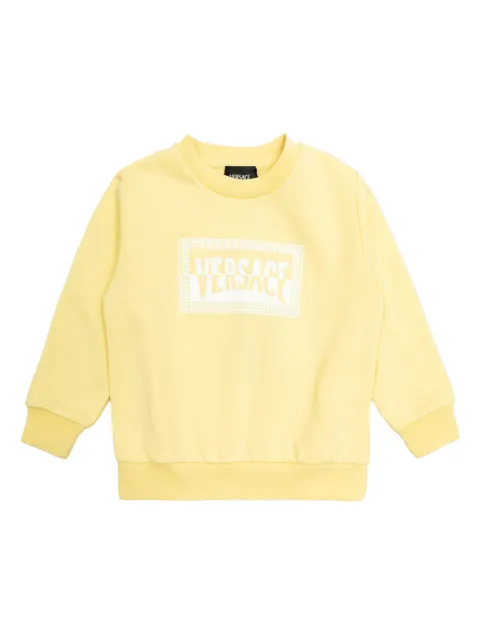 Versace Kids sudadera con logo
