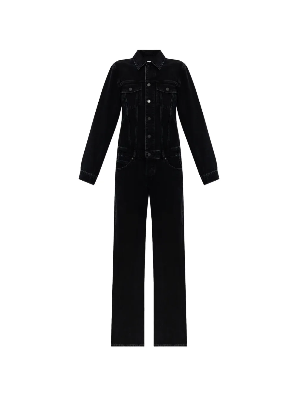 AGOLDE Rena denim jumpsuit - Nero