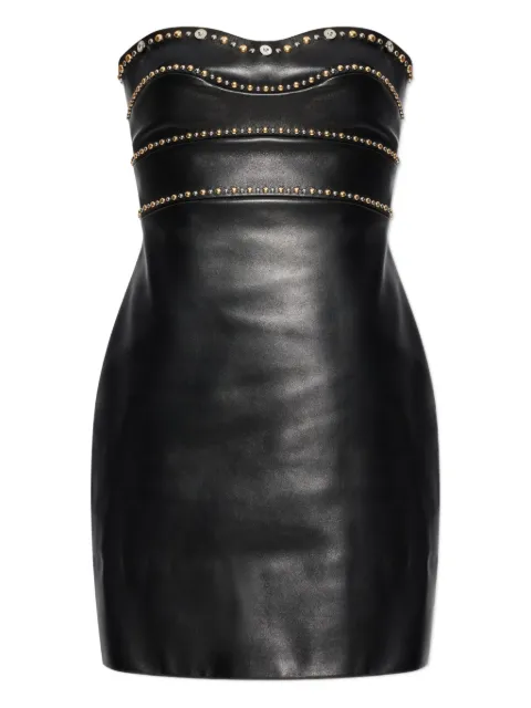 Versace studded-embellishment mini dress