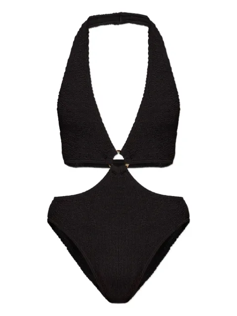 Bond-eye Celeste ring textured swimsuit