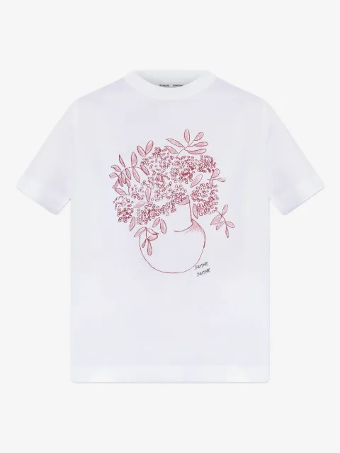 SAMSOE SAMSOE t-shirt à fleurs