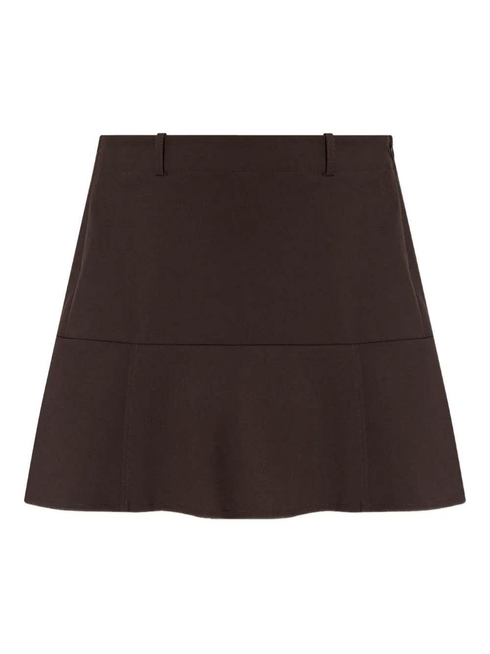 Samsoe & Samsoe A-line Mini Skirt In Brown