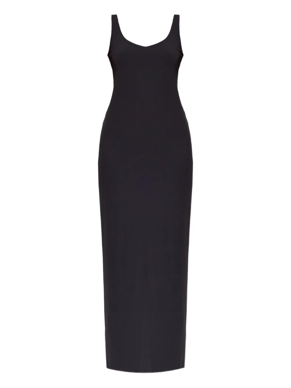 Bond-eye scoop-neck dress - Nero