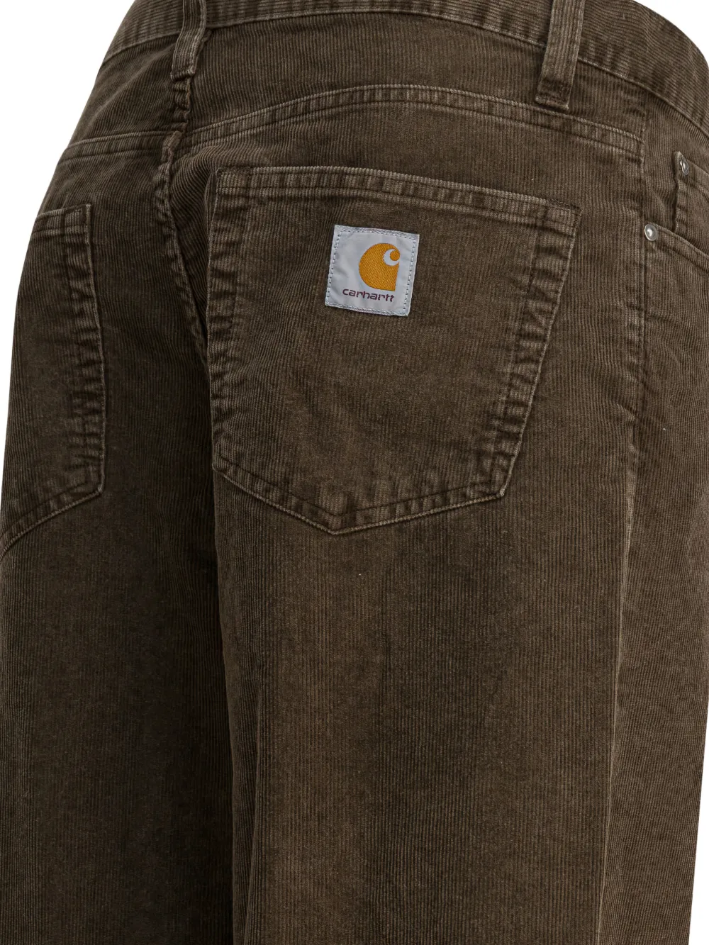  Carhartt Wip Pantaloni Aaron A Coste - Marrone 
