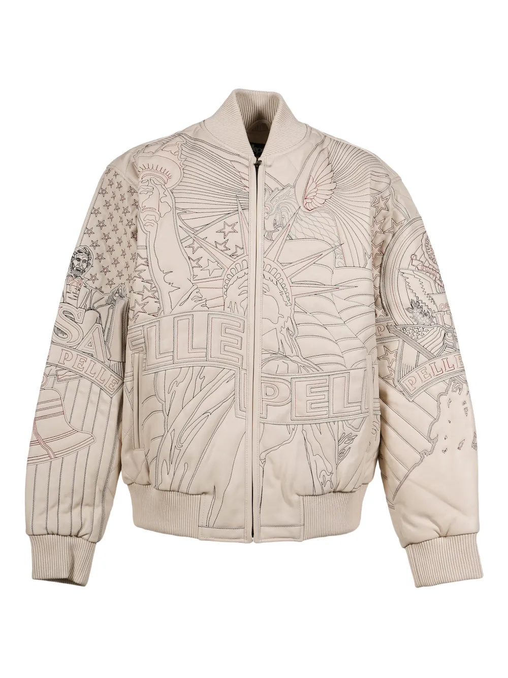 PELLE PELLE leather jacket - Neutrals