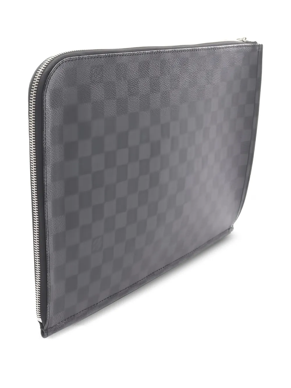 Louis Vuitton Pre-Owned 2012 Damier-Graphite zip clutch bag | Estilos de archivo | Image 2