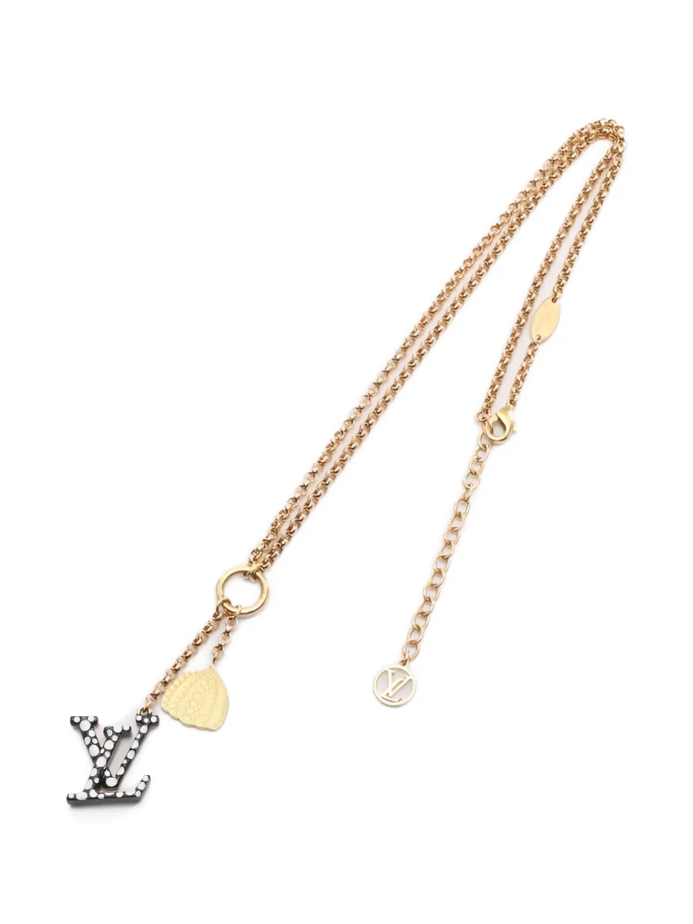 Louis Vuitton Pre-Owned x Yayoi Kusama 2022 Infinity Dot necklace - Oro