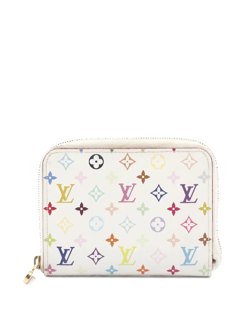 Louis Vuitton Pre-Owned 2010 monogram leather wallet | White | Image 1
