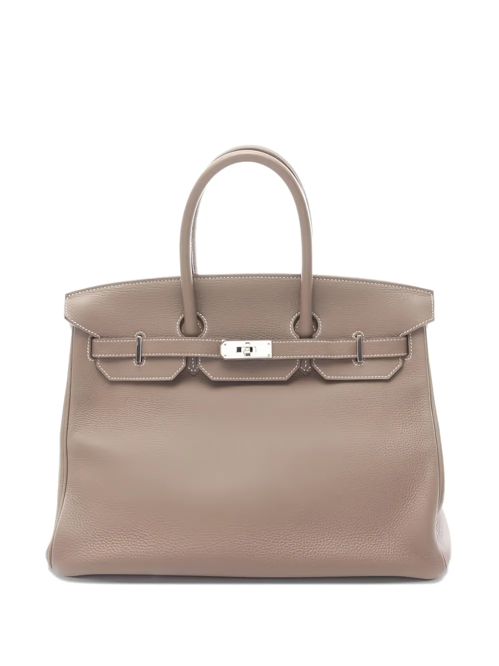 Hermès Pre-Owned 2014 35 Birkin tote bag - Grigio