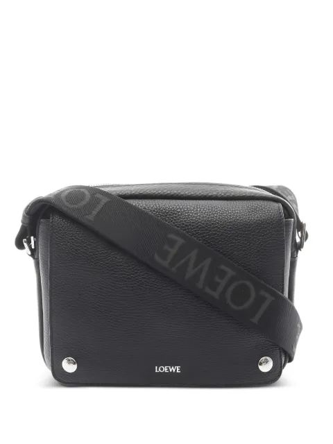 Loewe Pre-Owned 2020s medium pebble-leather messenger bag