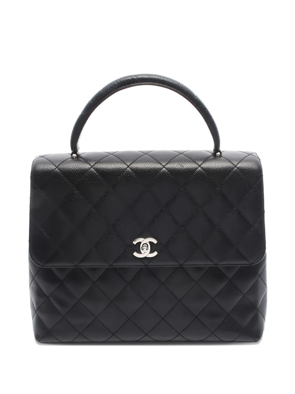 CHANEL Pre-Owned 2000-2002 matelasse-quilting tote bag - Nero