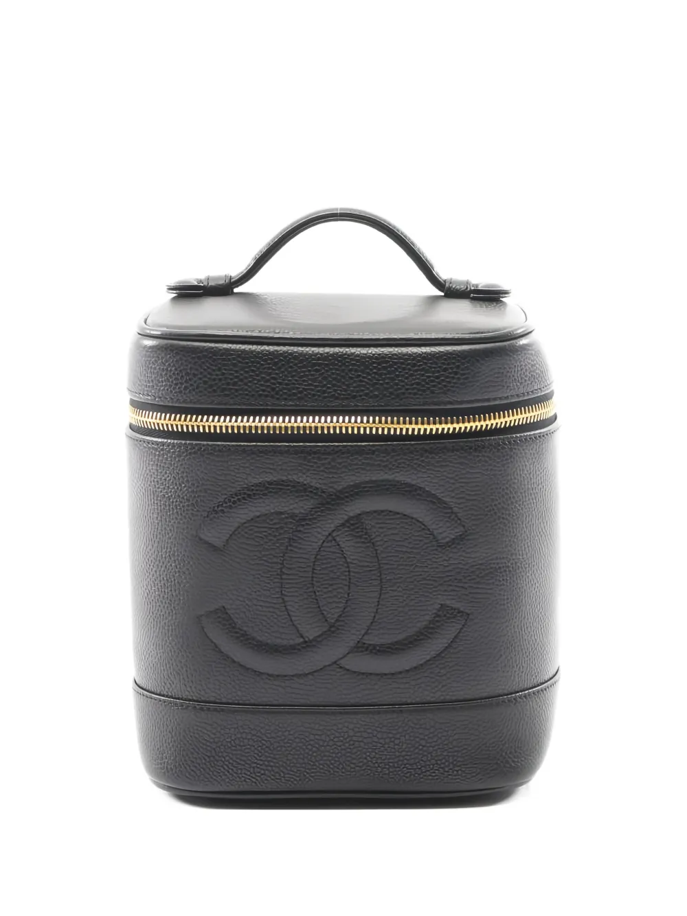 CHANEL Pre-Owned 1996-1997 Coco Mark vanity bag | Black | Image 1