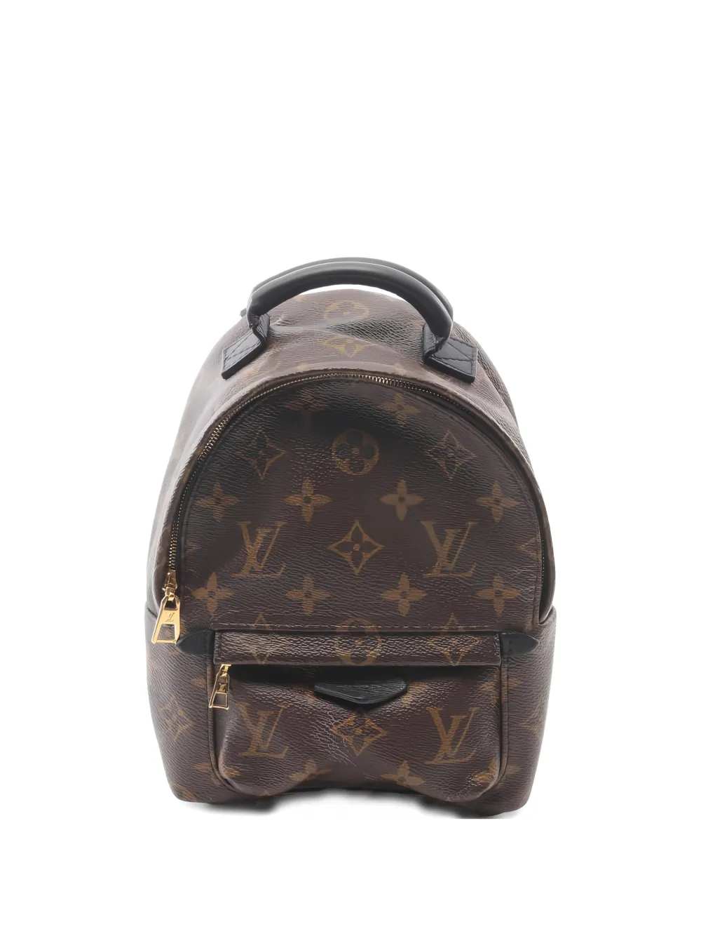 Louis Vuitton Pre-Owned 2016 mini Palm Springs monogram-pattern backpack - Marrone