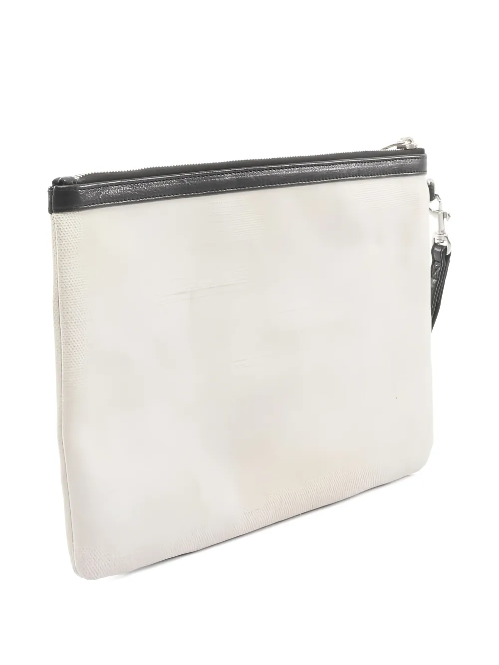 Saint Laurent Pre-Owned 2000s top-zip clutch bag | Men | Image 2