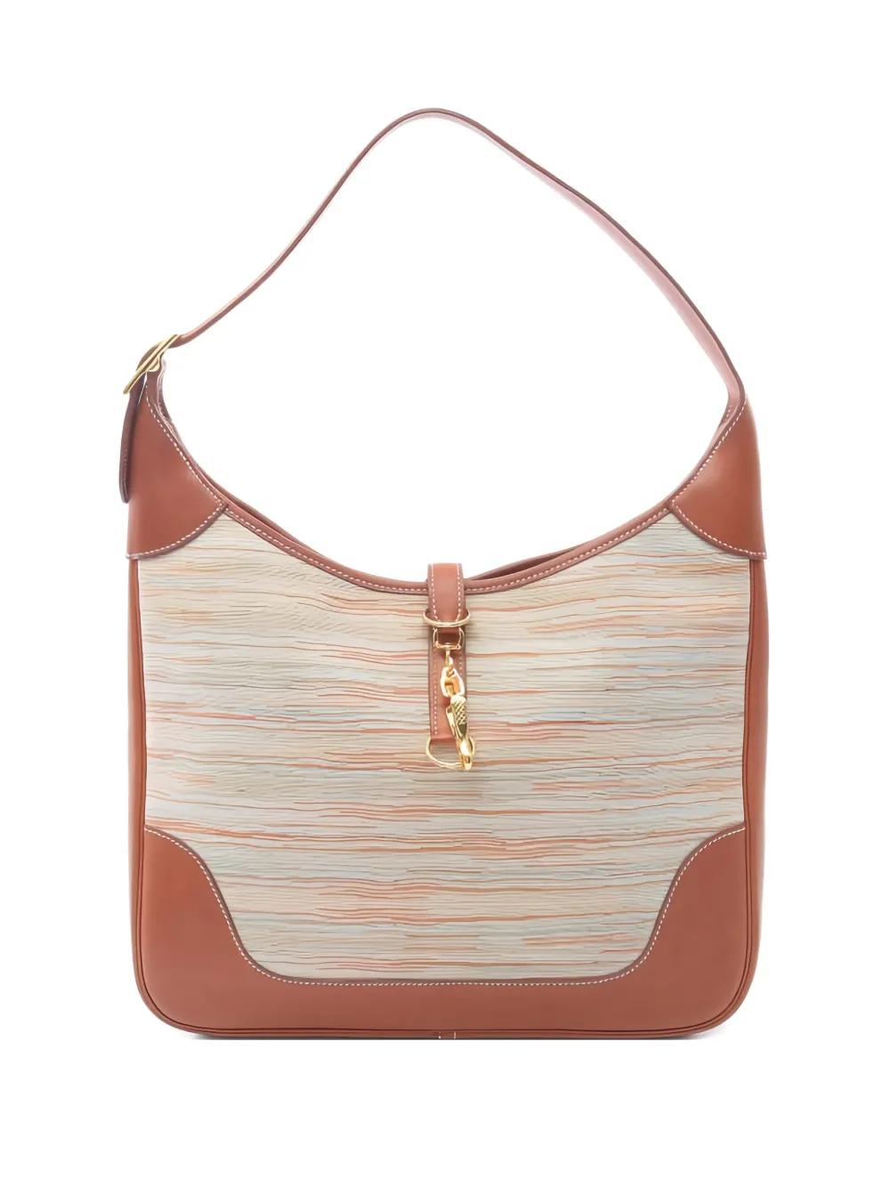 Hermès Pre-Owned 2001 35 Trim vibration shoulder bag | Neutrals | Image 1