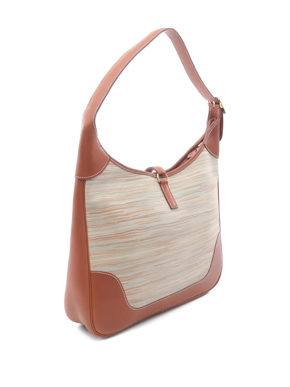 Hermès Pre-Owned 2001 35 Trim vibration shoulder bag - Beige
