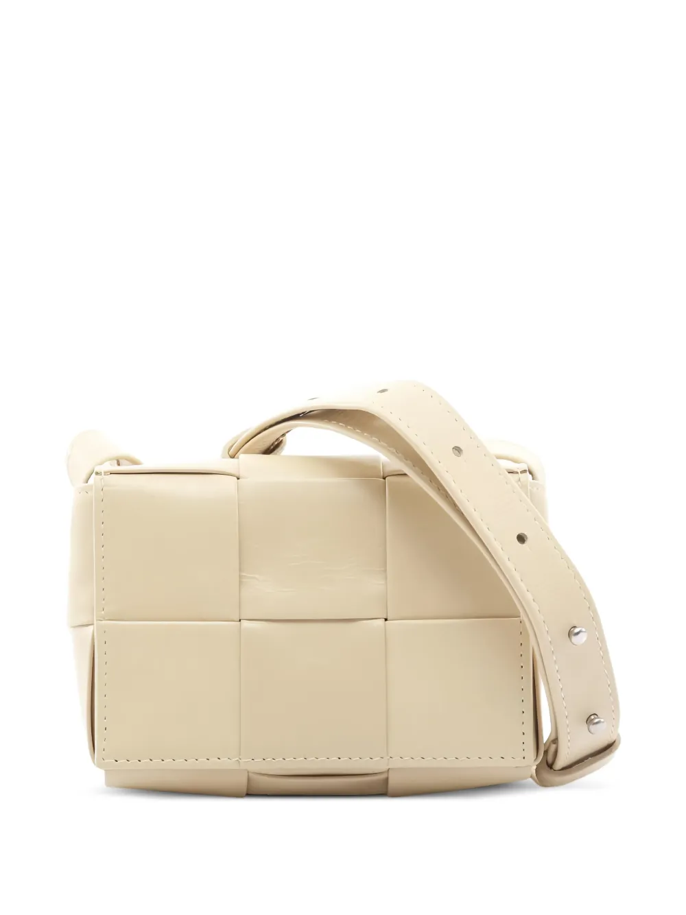 Bottega Veneta Pre-Owned 2010s mini Candy Cassette leather shoulder bag - Toni neutri