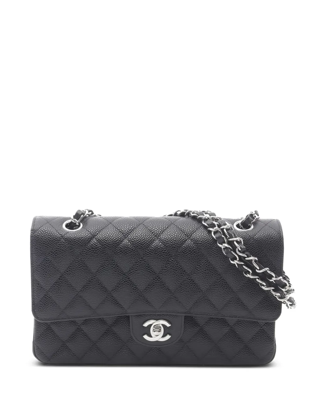 CHANEL Pre-Owned 2021 Matelassé flap shoulder bag - Schwarz