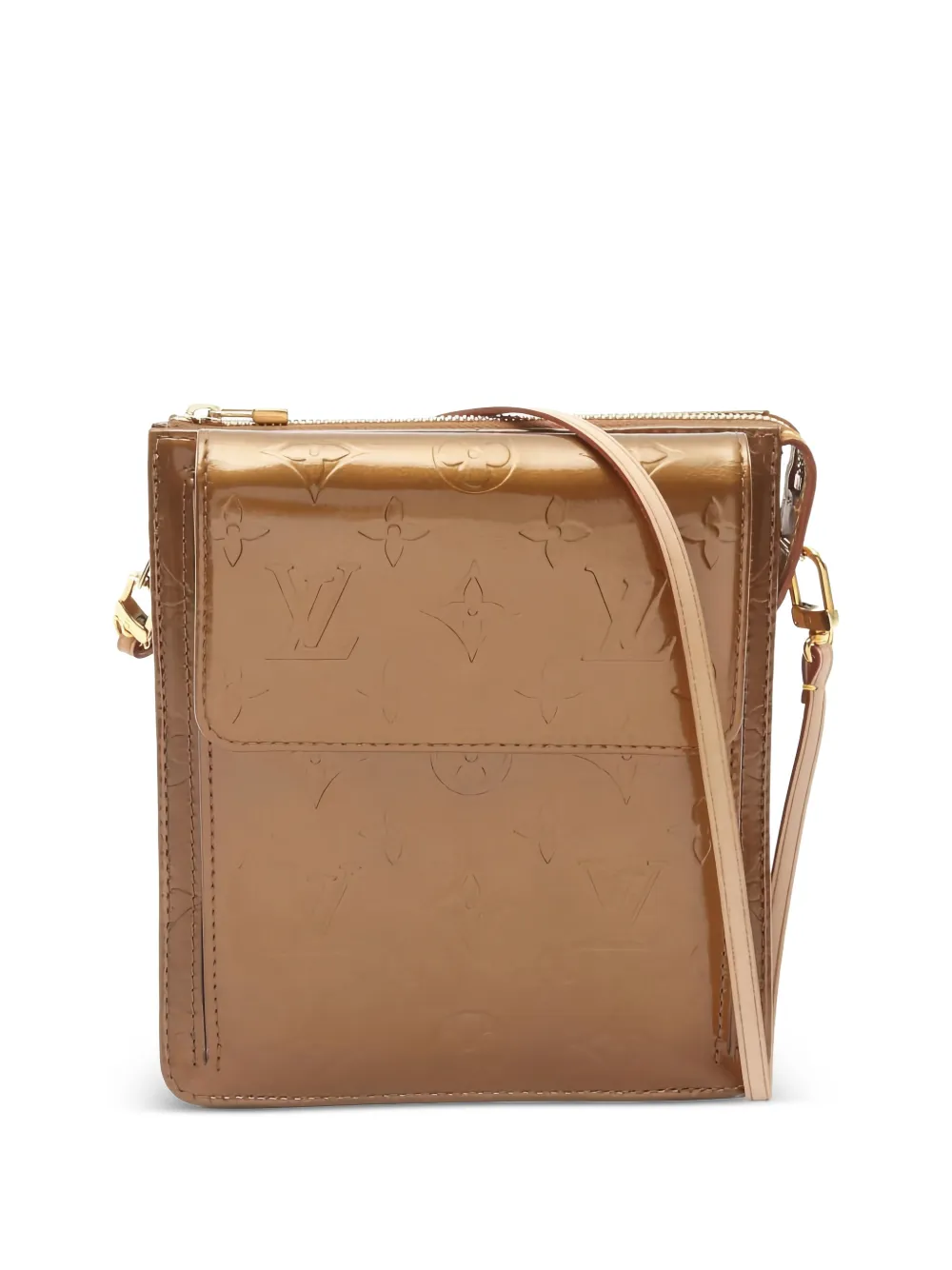 Louis Vuitton Pre-Owned 2001 monogram-pattern cross body bag – Gold