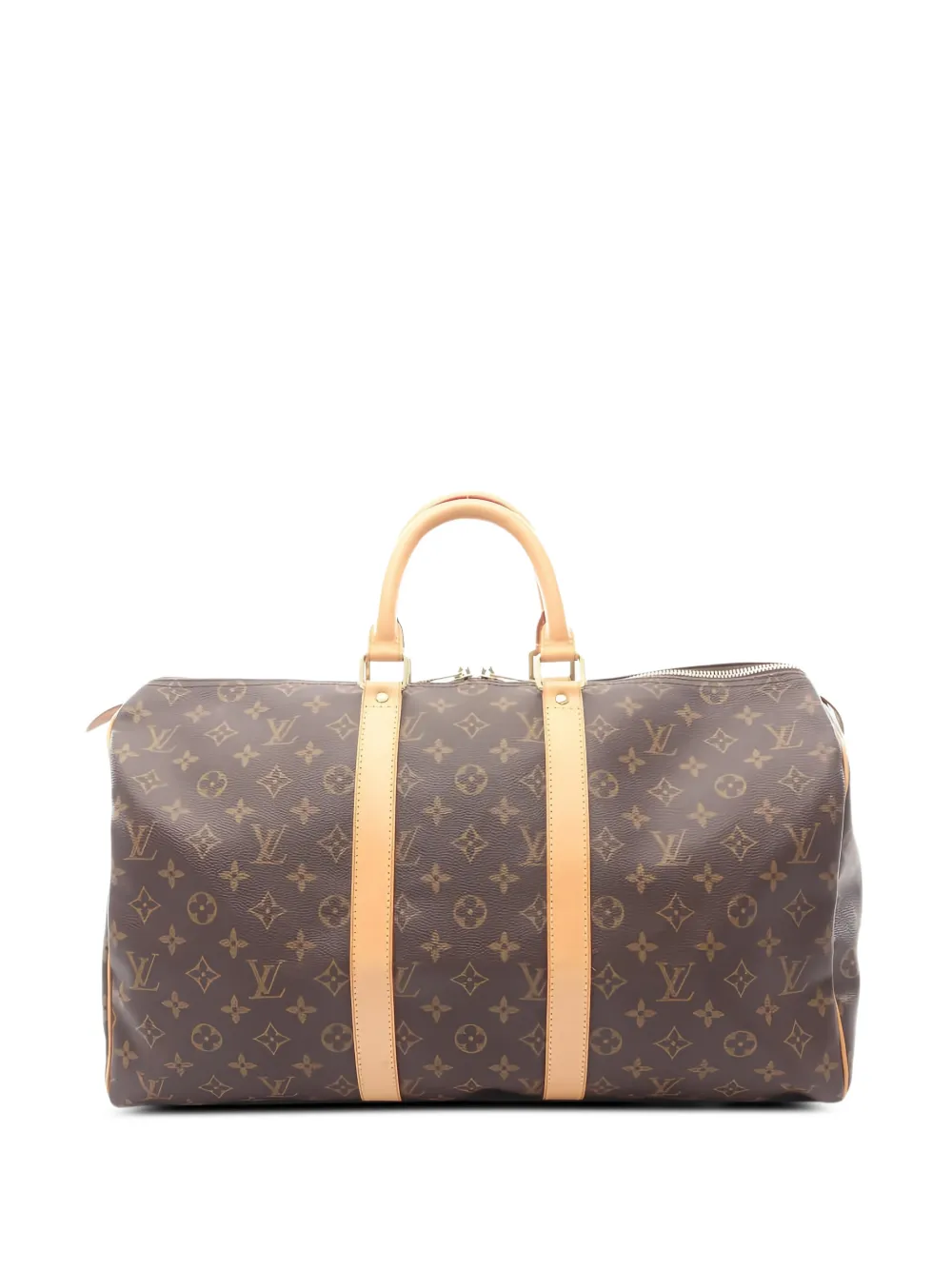 Louis Vuitton Pre-Owned 2002 45 Keepall monogram canvas holdall - Marrone