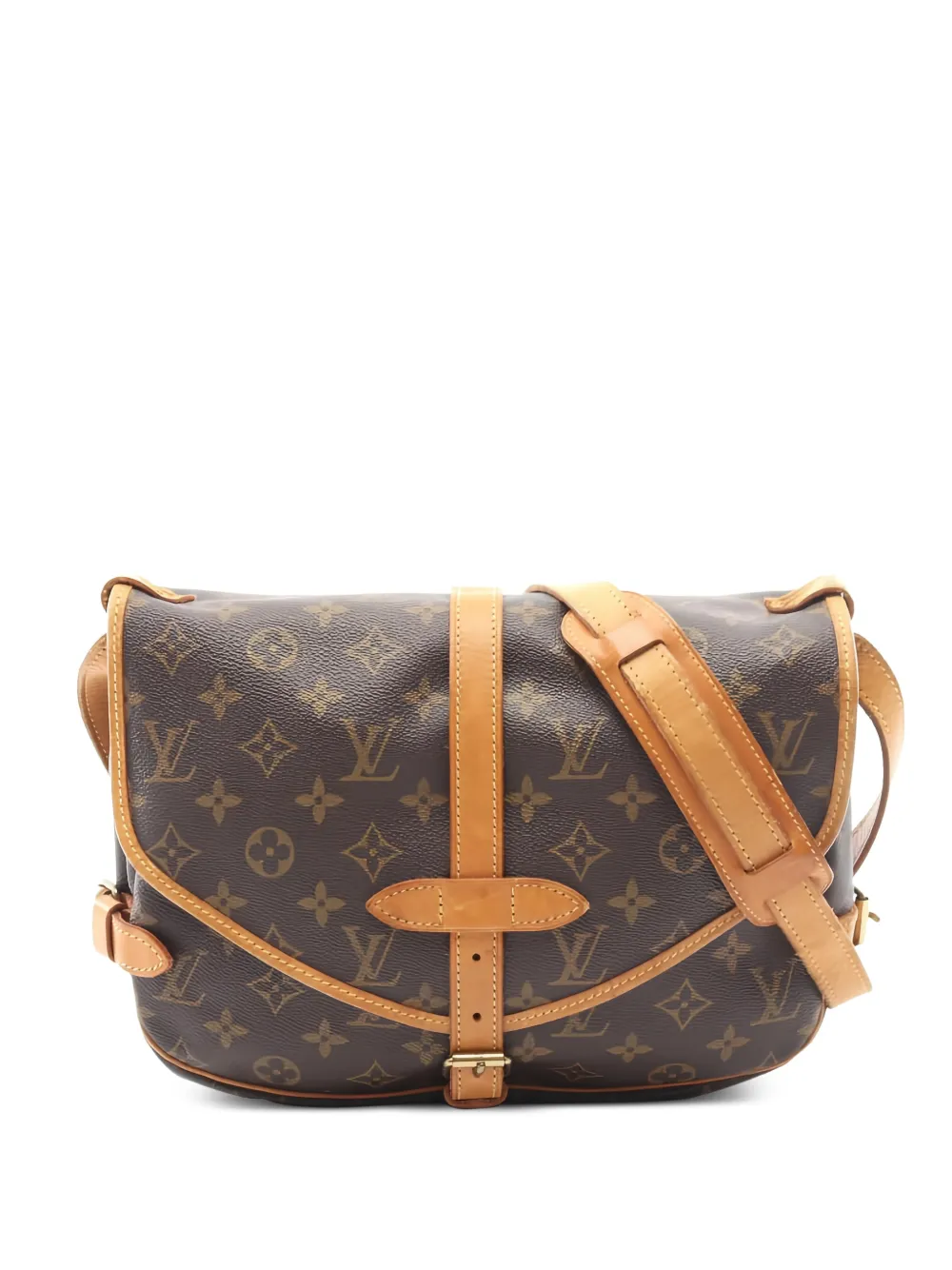 Louis Vuitton Pre-Owned 1992 Saumur 30 Monogram shoulder bag - Marrone