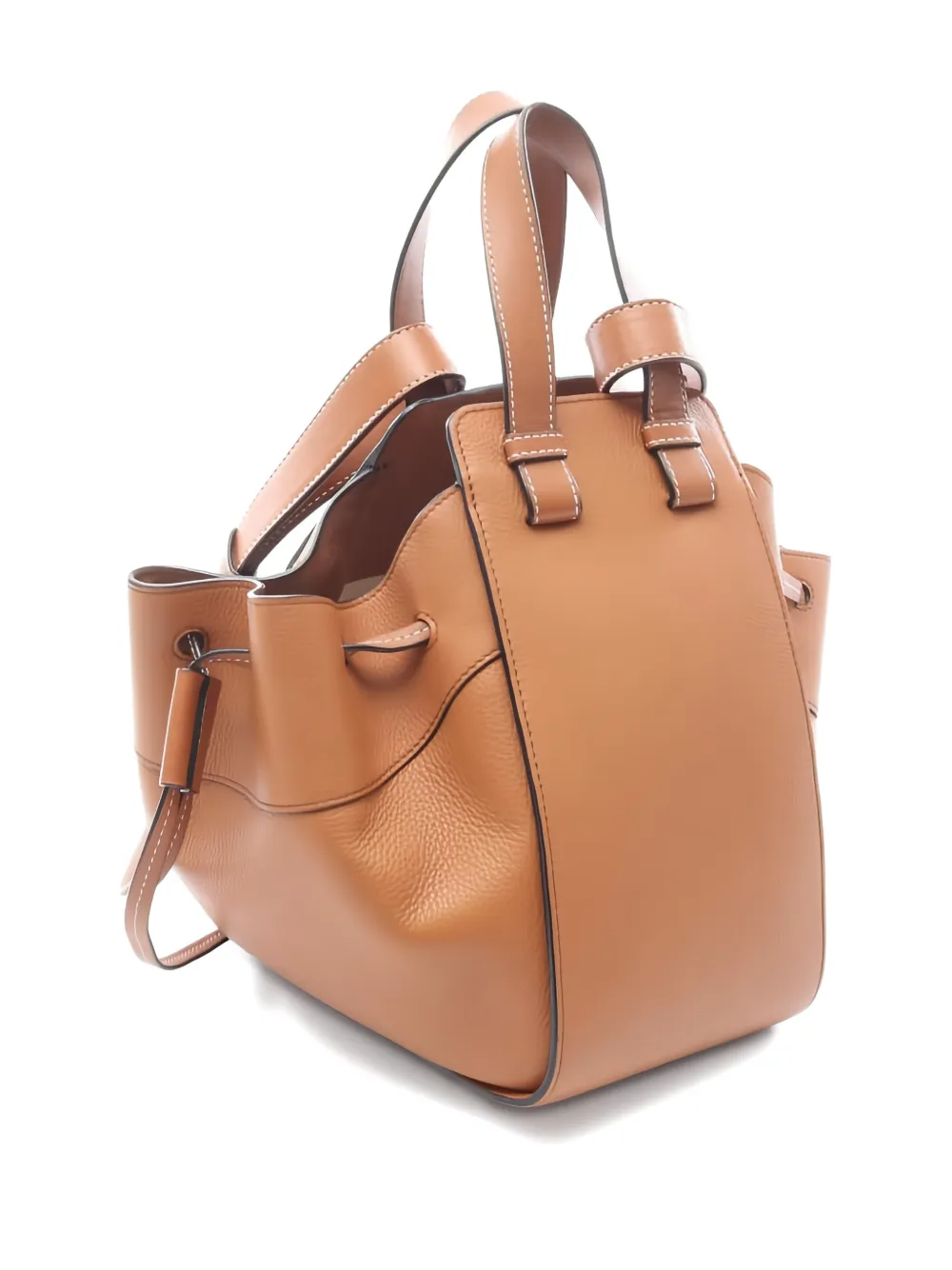 Loewe Pre-Owned 2000s drawstring leather tote bag | Pre-Owned | Image 2