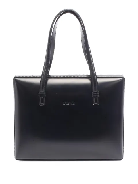 Loewe Pre-Owned 2000s leather tote bag