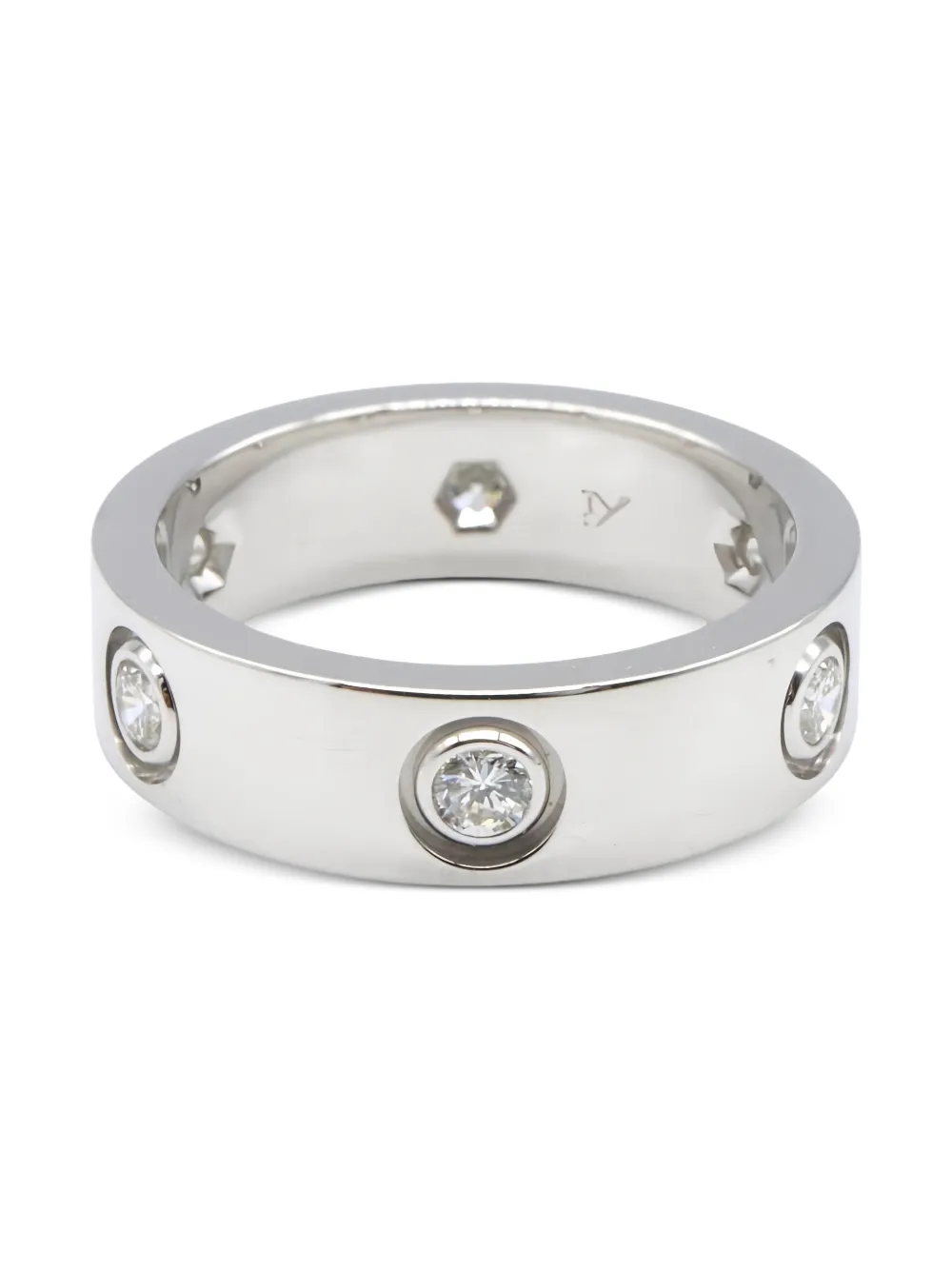 Cartier 2010s Love diamond ring - Silber