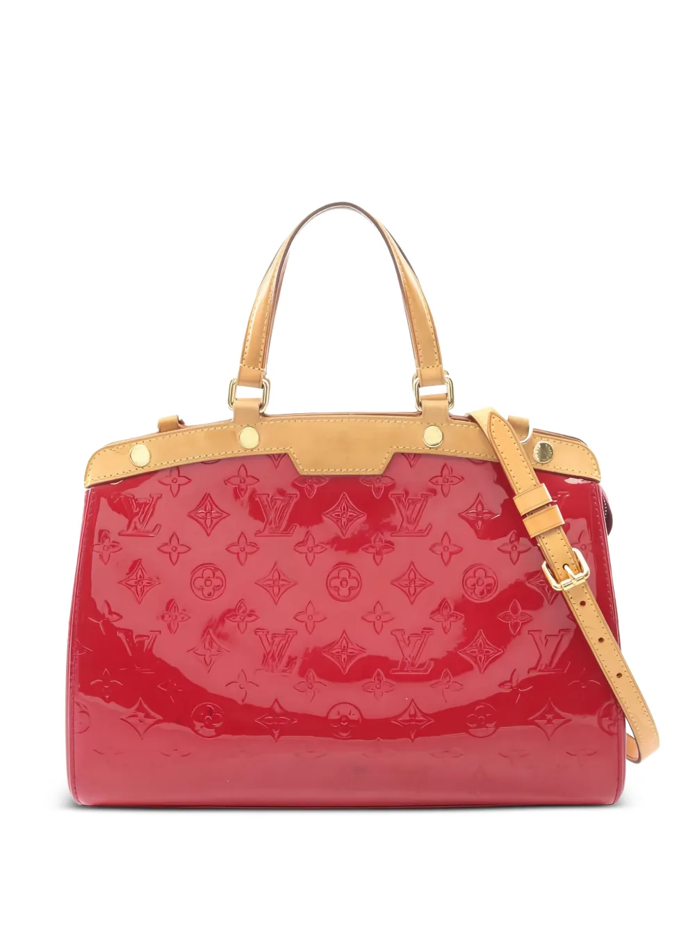 Louis Vuitton Pre-Owned 2014 MM Blair Monogram leather handbag - Rosso