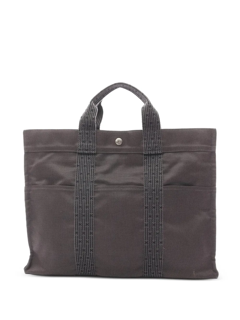 Hermès Pre-Owned 2010s MM Yale Line Canvas-Tote Bag | Braun | Image 1
